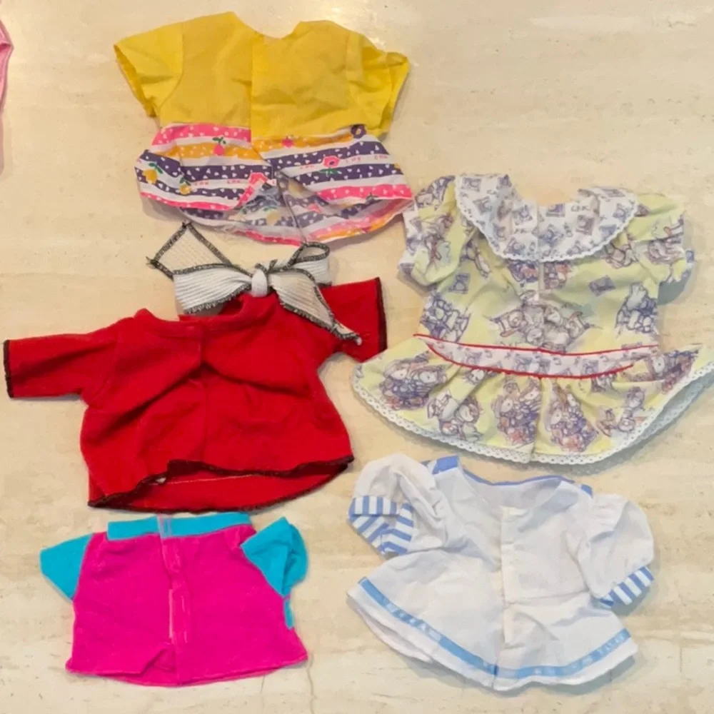 Cabbage Patch Kids Doll CPK Dolls Clothes Clothing Lot Vintage 1990s Outfits
